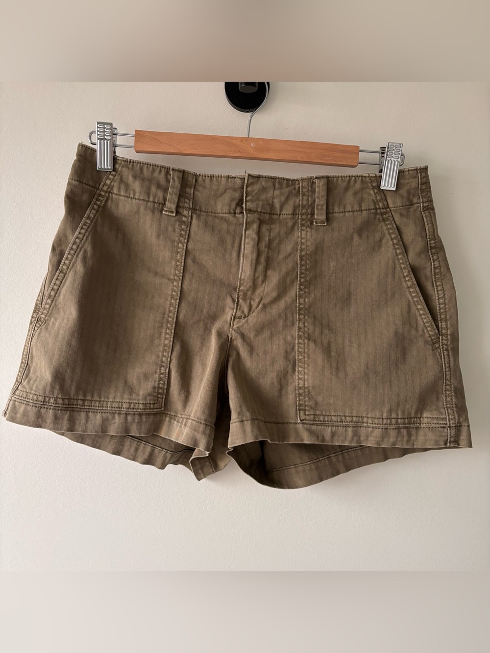 GAP Olive Green Utility Shorts